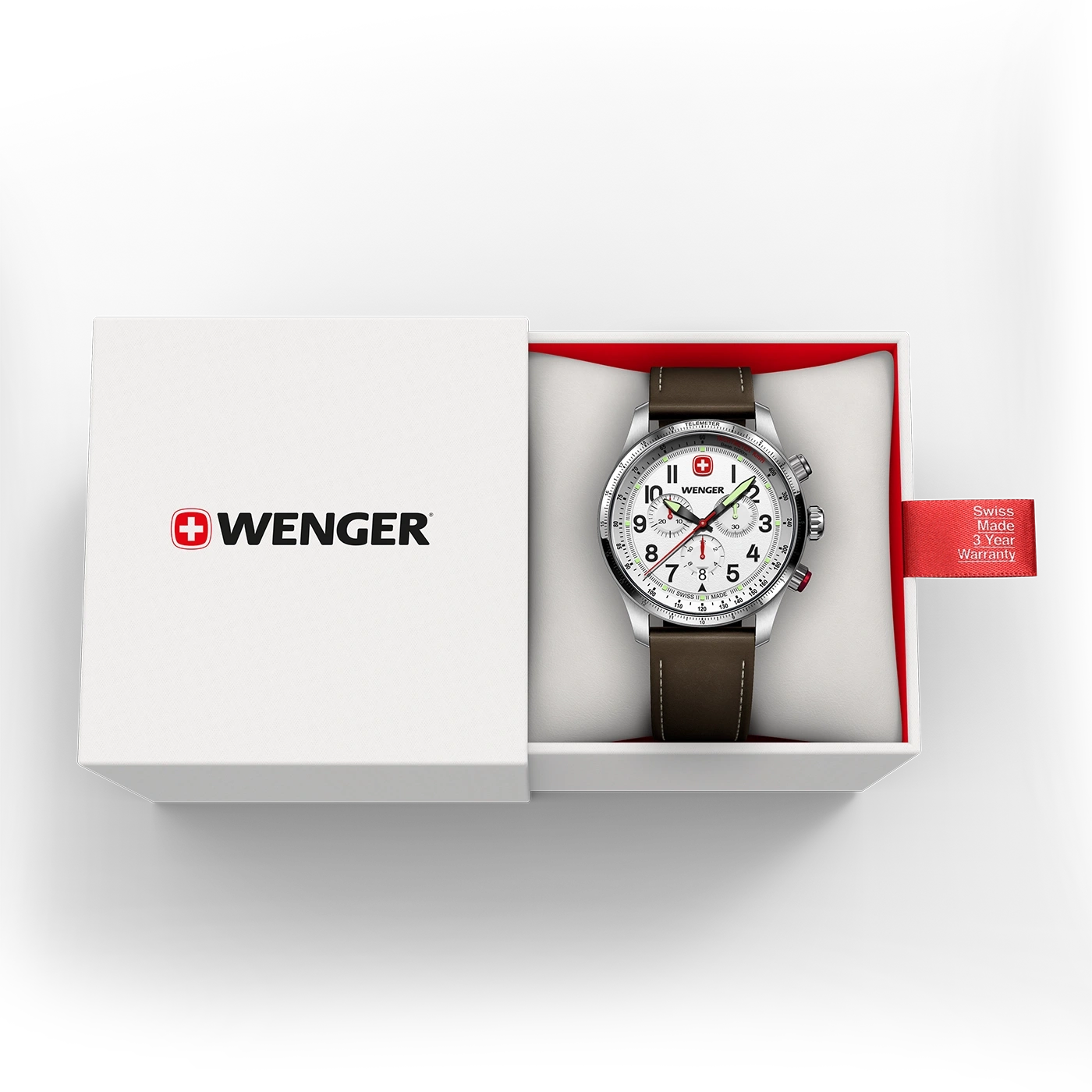 Wenger watch in a box with warranty. Swiss made watch.