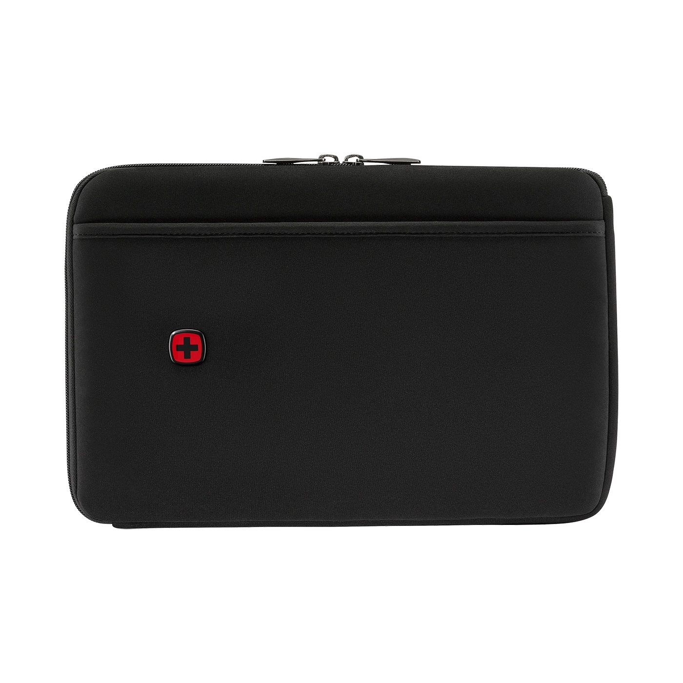 Housse pour ordinateur portable 12-13 pouces, noir Compartiment de rangement extérieur pour plus d'espace