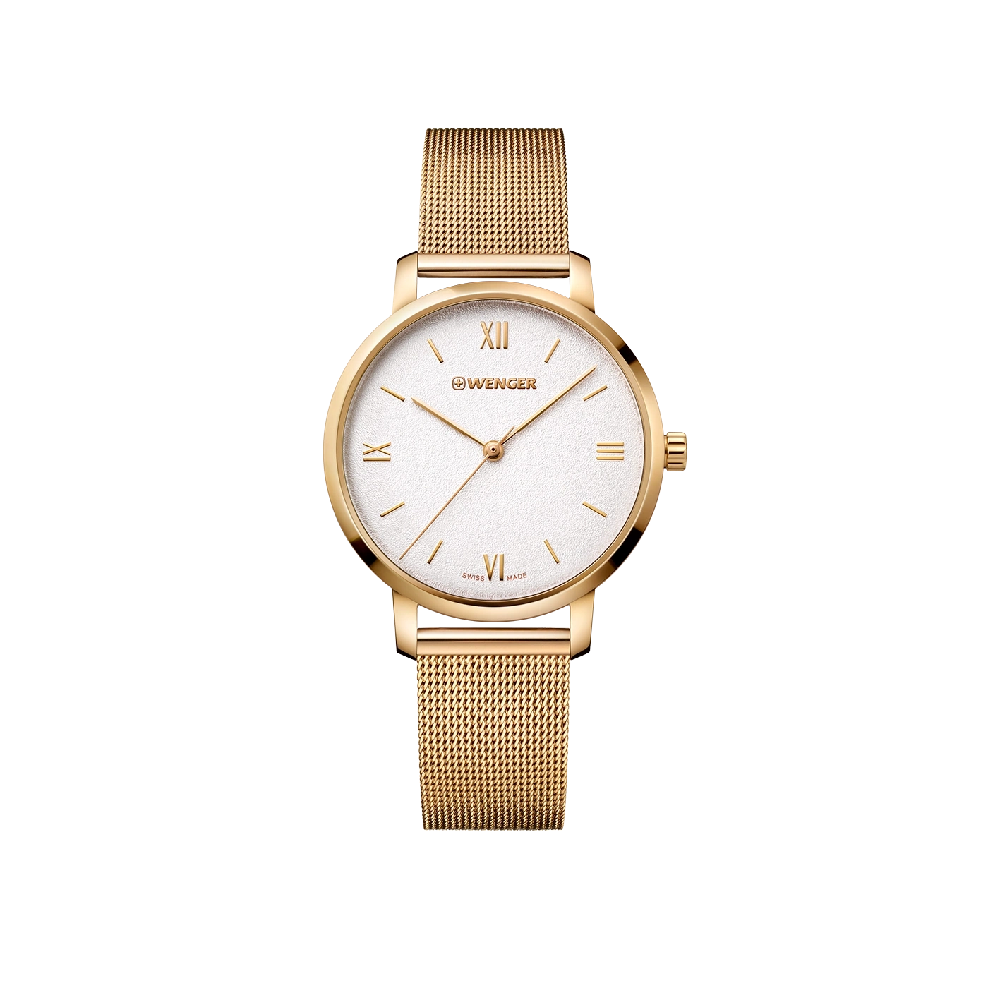 Ladies' watch gold-coloured Ø 38 mm Feminine watch with luxurious aesthetics