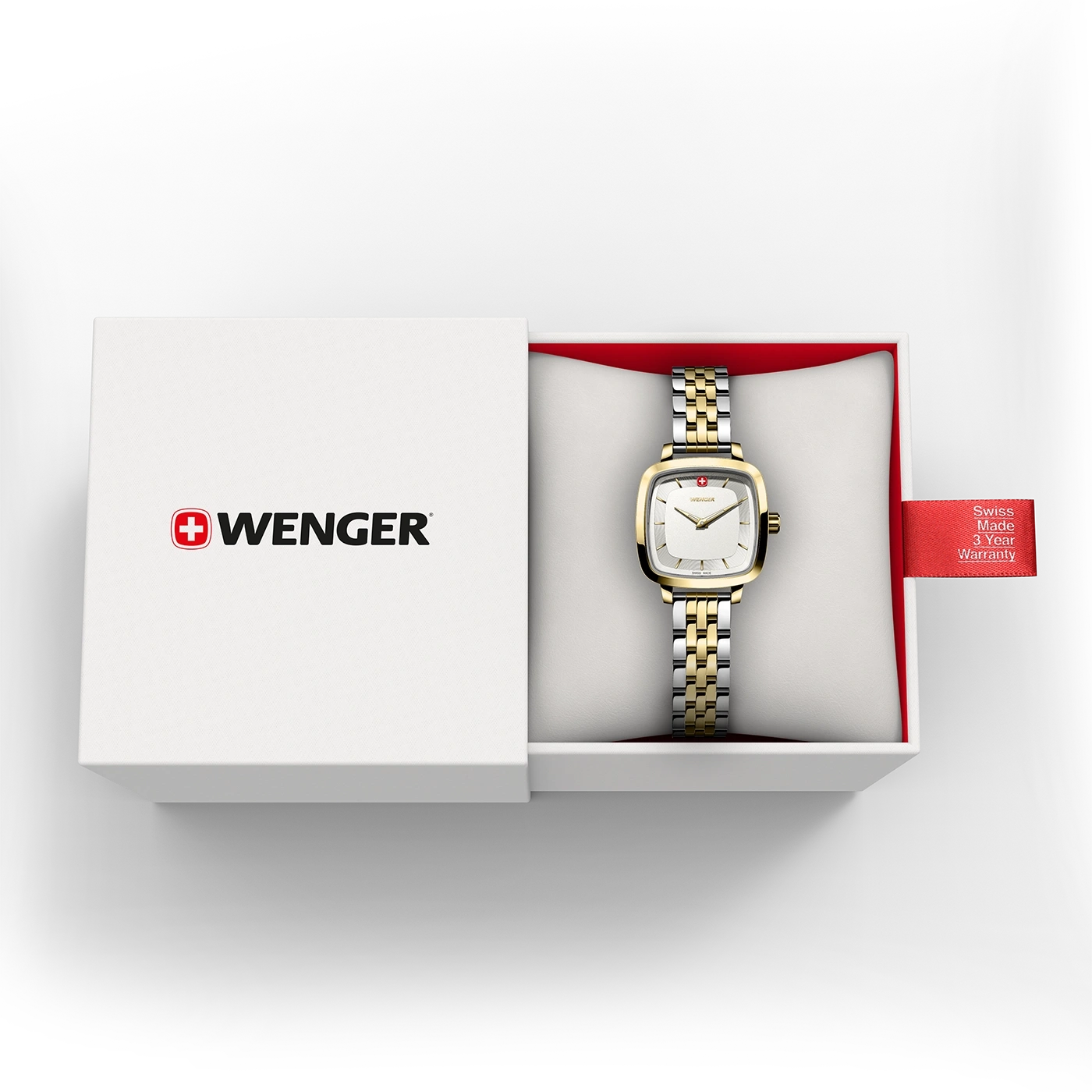 Wenger women's watch in a box with a 3-year warranty