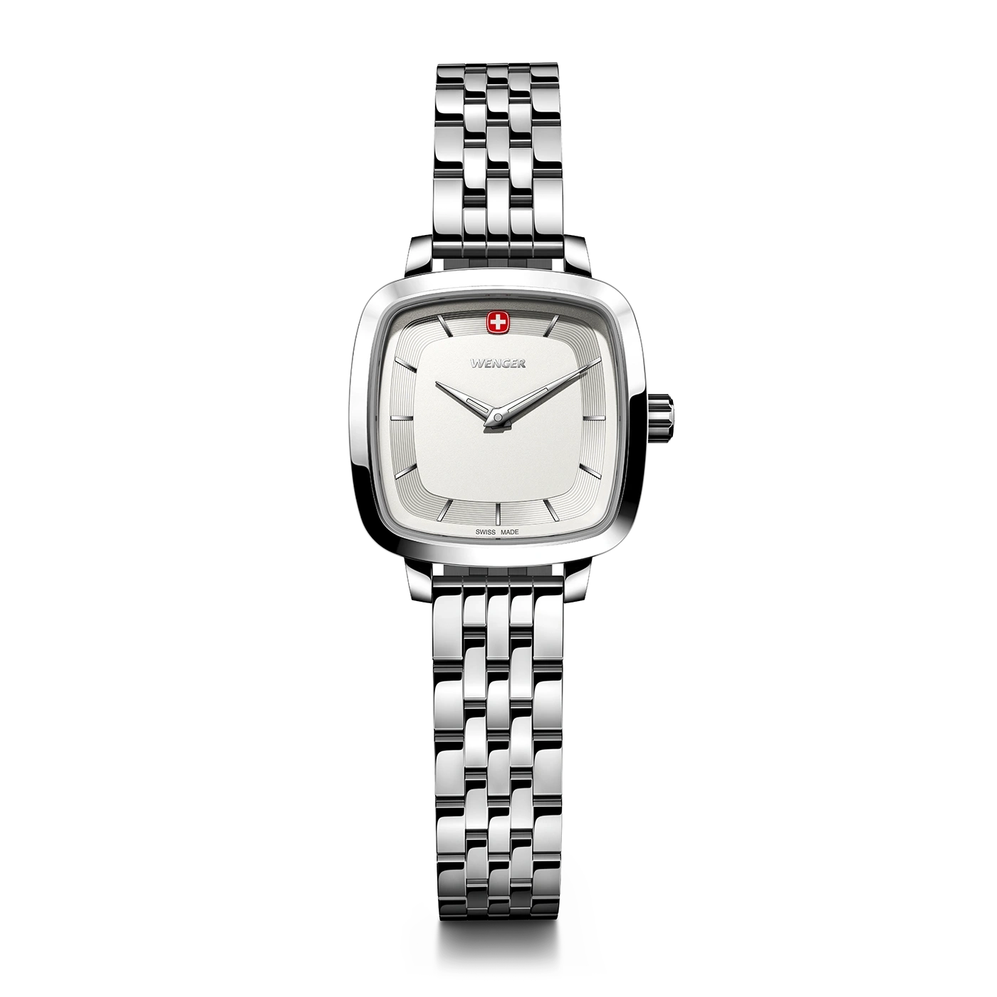 Montre dame argent Ø 27 mm Une montre classique intemporelle avec une touche de modernité