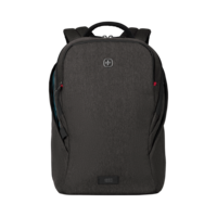 16 Zoll Laptop-Rucksack mit Tablet-Fach, graumeliert